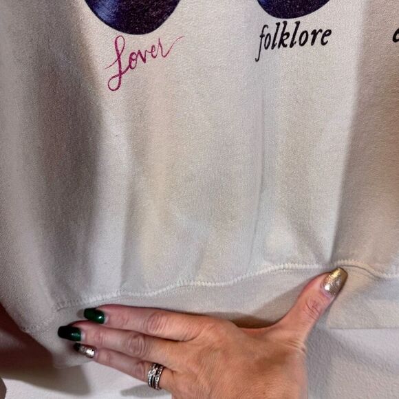 Taylor Swift Record Album Tour Concert Crewneck Sweatshirt Medium - Picture 3 of 11